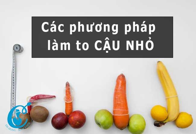 Các phương pháp làm to dương vật